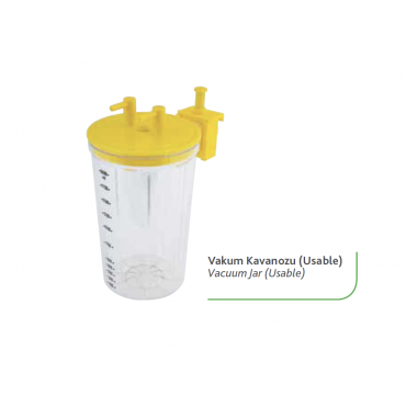 Vakum Kavanozu 2 Lit...